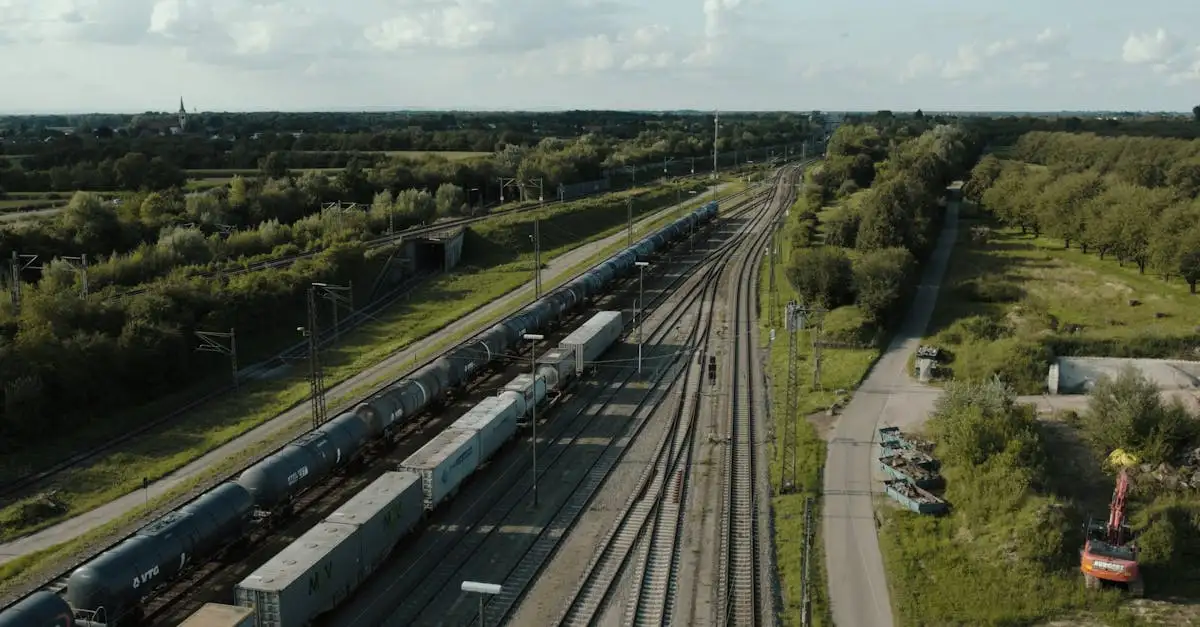 ¿Cuál fue la primera línea de ferrocarril comercial del mundo?