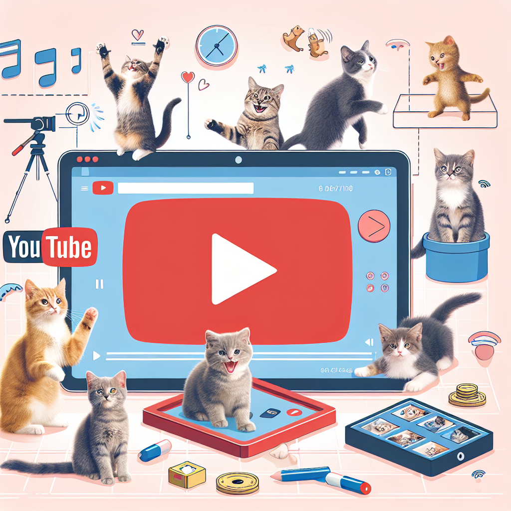 ¿Dónde ver divertidos videos de gatos en YouTube?