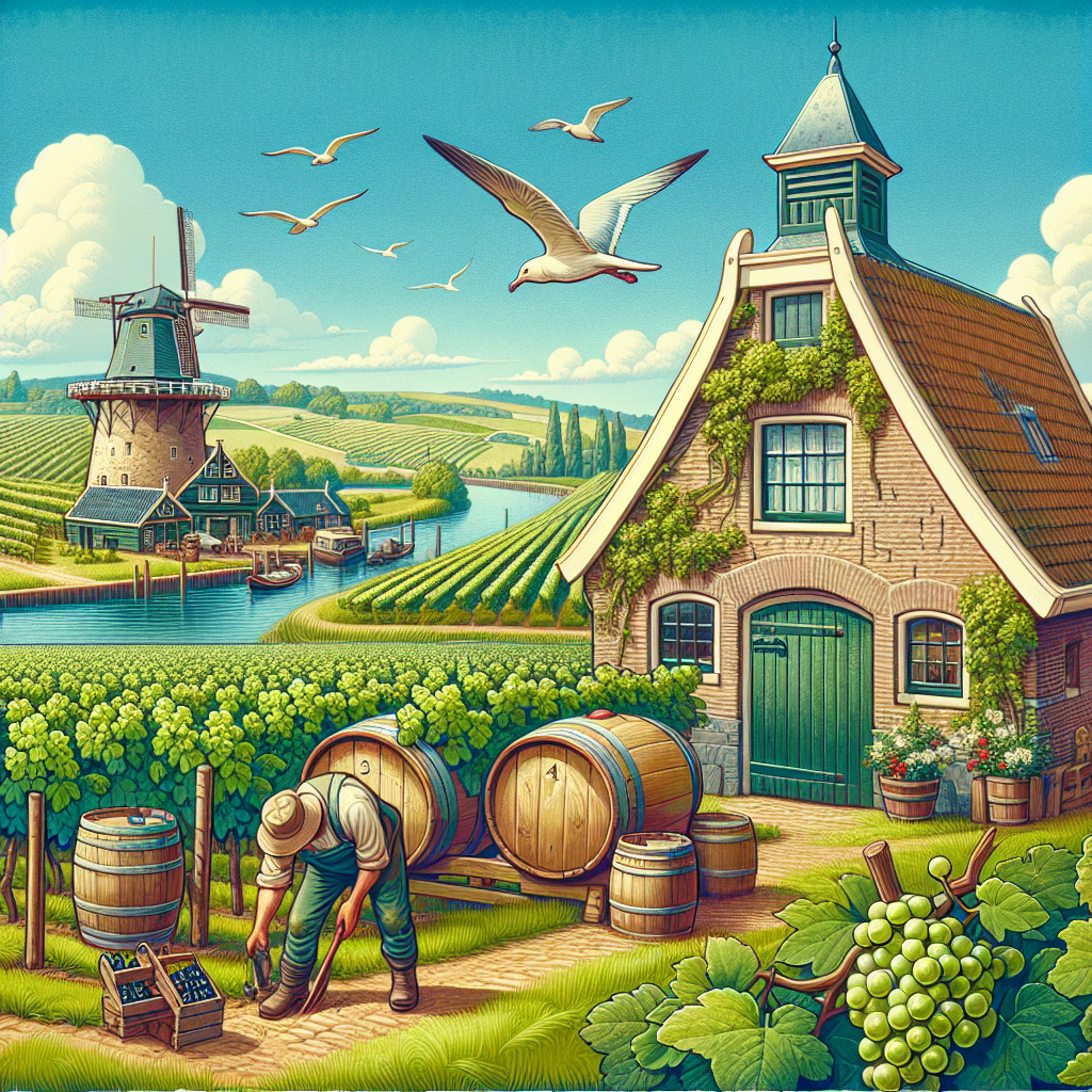 ¿Se produce vino en los Países Bajos y hay viñedos allí?
