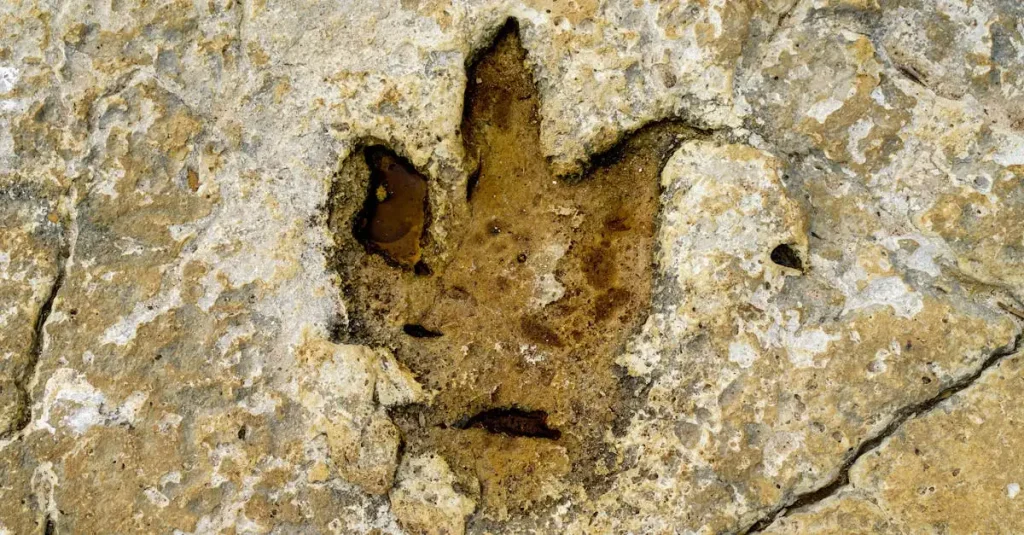 ¿Cómo las huellas fósiles muestran el comportamiento de dinosaurios?