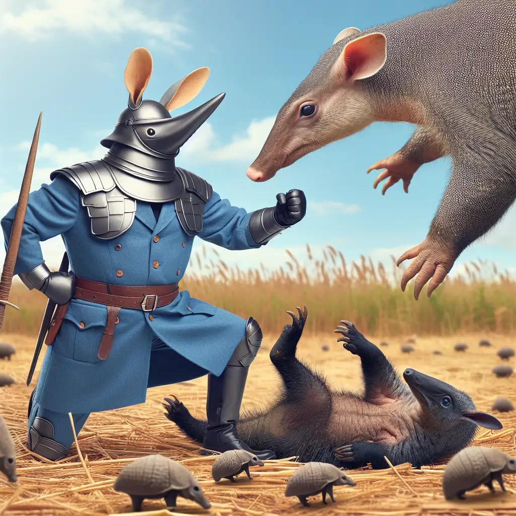 ¿Cómo se protegen los aardvarks de sus depredadores?