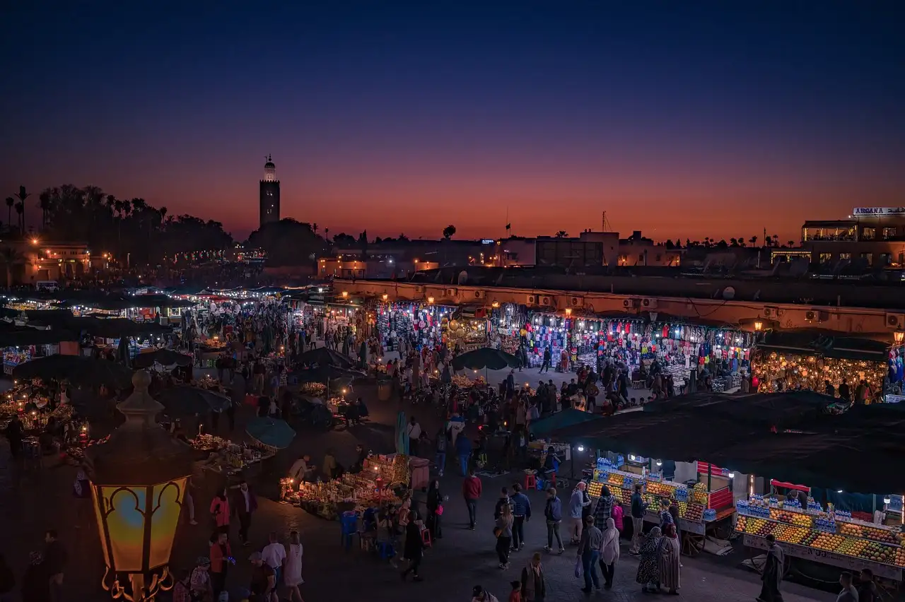 ¿Dónde están los mercados más coloridos de Marruecos?