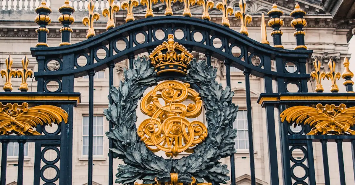 ¿Dónde se encuentra la corona británica en Londres?