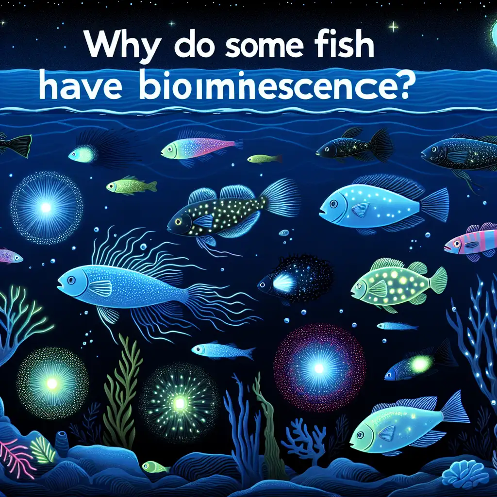 ¿Por qué algunos peces brillan en la oscuridad? ¡Descúbrelo!