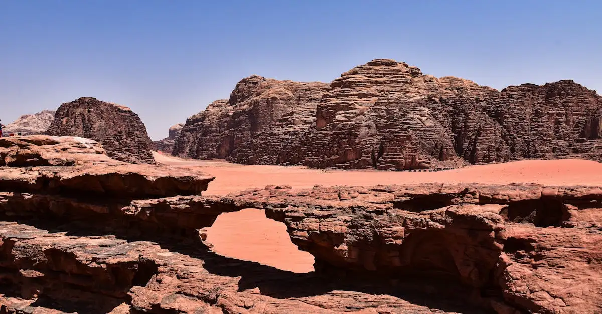 ¿Qué es el parque natural Wadi Rum en Jordania?