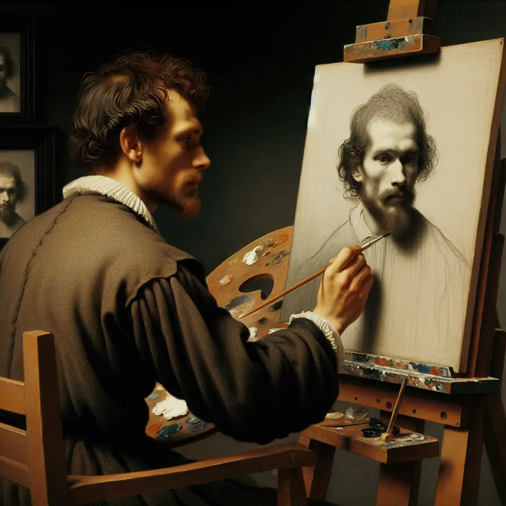 ¿Quién fue el pintor neerlandés de retratos célebres?