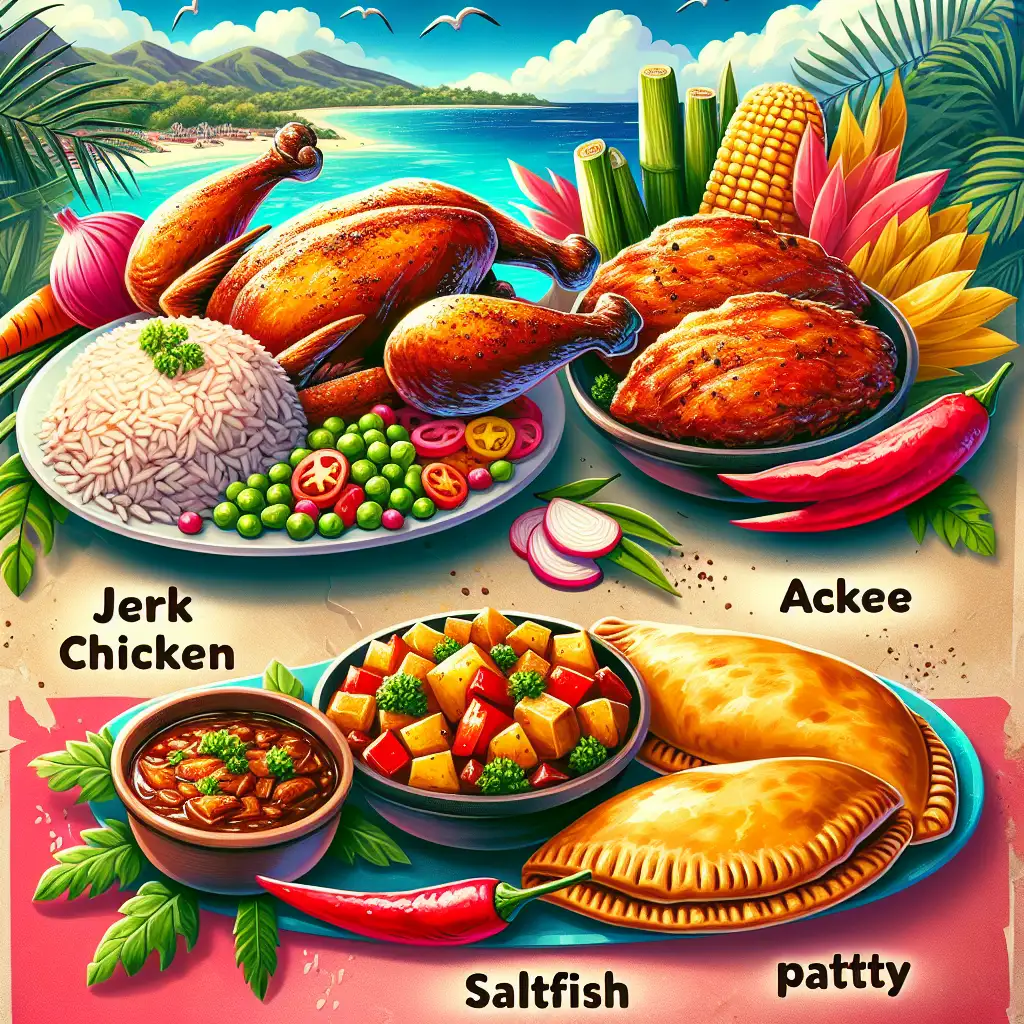 ¿Cuáles son las 3 especialidades culinarias más famosas de Jamaica?