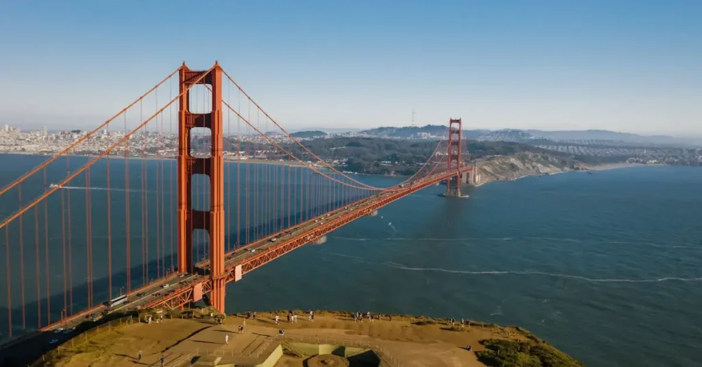 ¿Sabes cómo se llama el famoso puente de San Francisco?