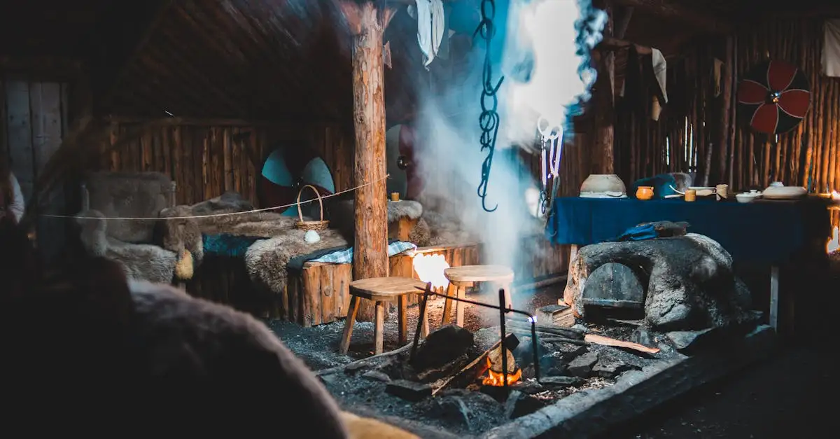 ¿Cómo influía el fuego en los rituales funerarios vikingos?