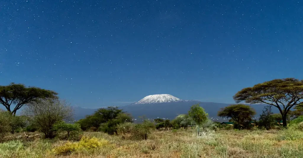 ¿Dónde se encuentra el Kilimanjaro, la montaña más alta de África?
