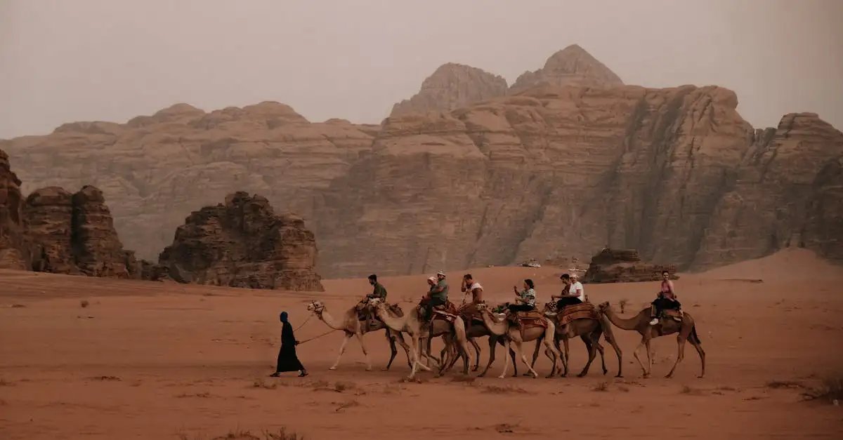 ¿Dónde visitar el desierto de Wadi Rum en Jordania?