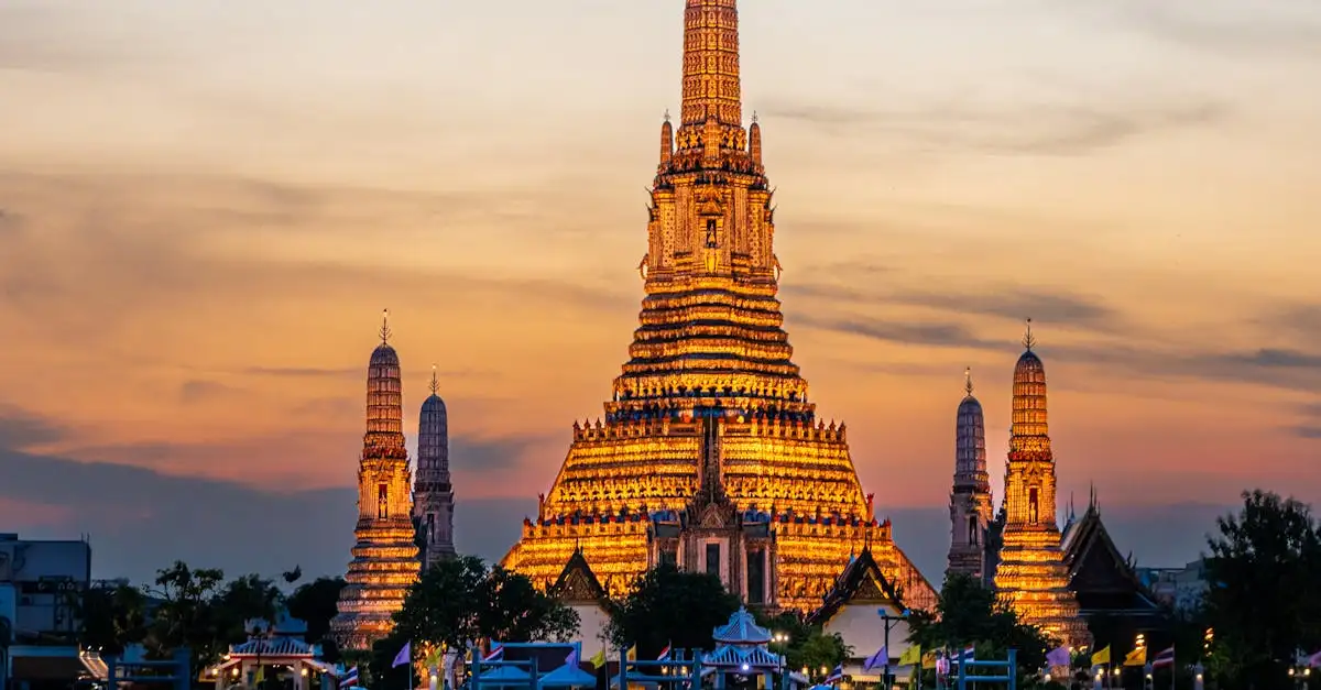 ¿Sabes qué río atraviesa Bangkok: el Chao Phraya?