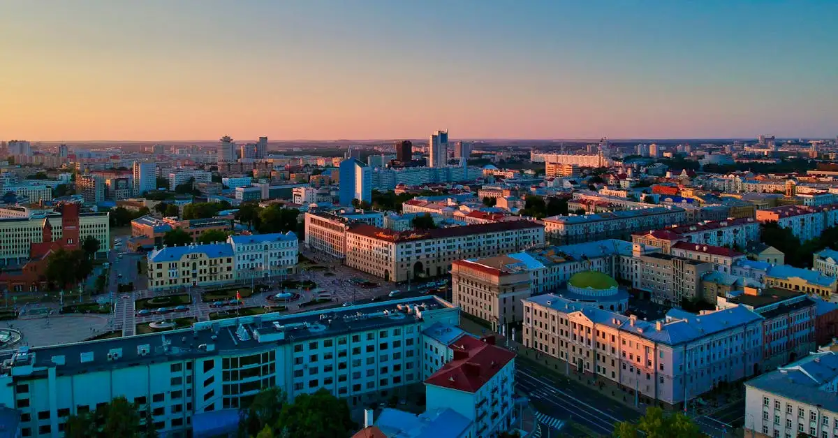 ¿Cuál es la capital de Bielorrusia y su historia?