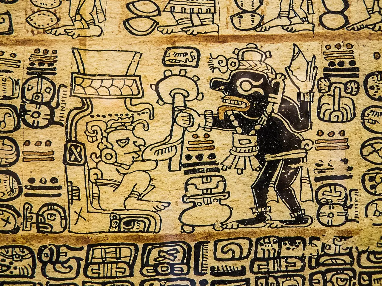 ¿Qué es el sistema de escritura maya y su funcionamiento?