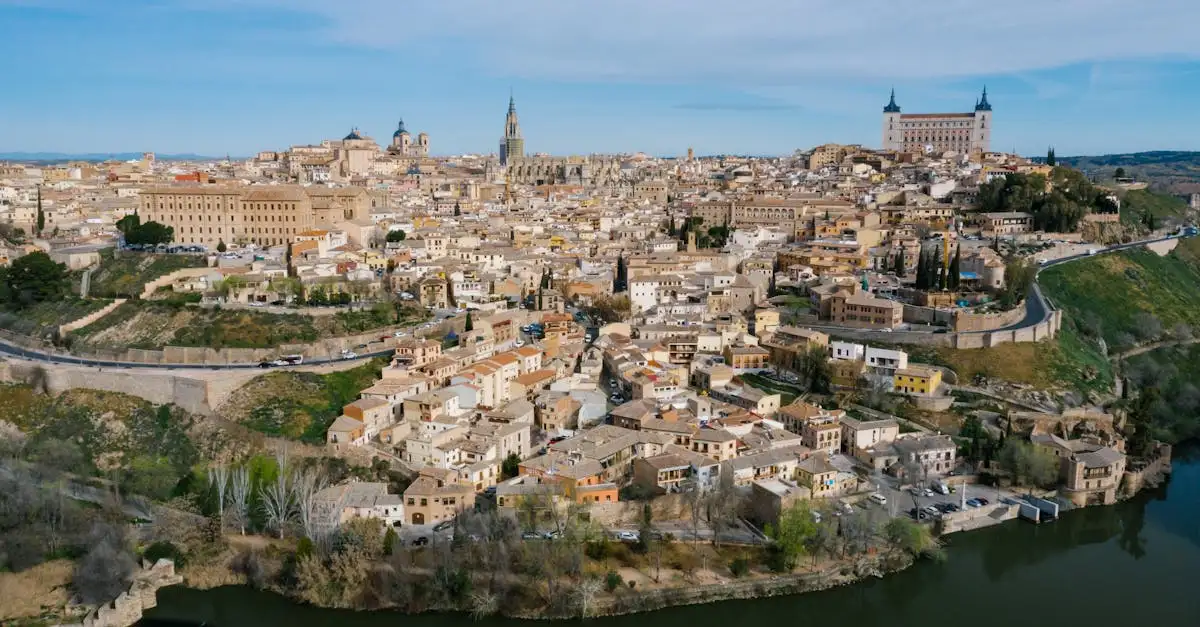 ¿Dónde está la ciudad histórica de Toledo en España?