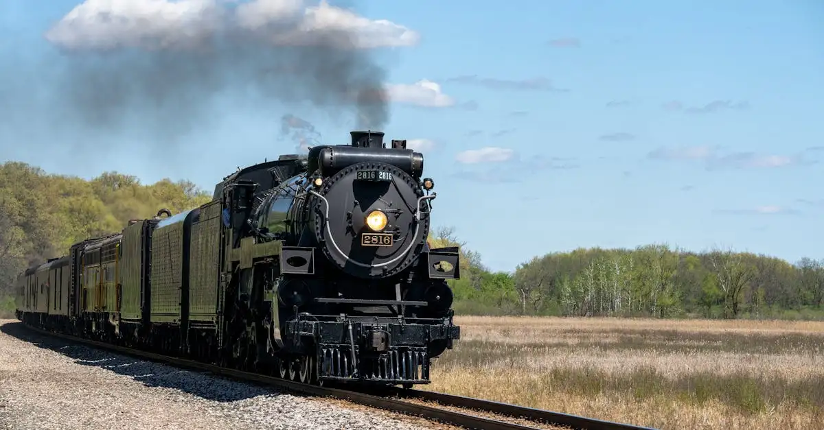 ¿Sabes cuál fue el primer transporte sobre rieles?