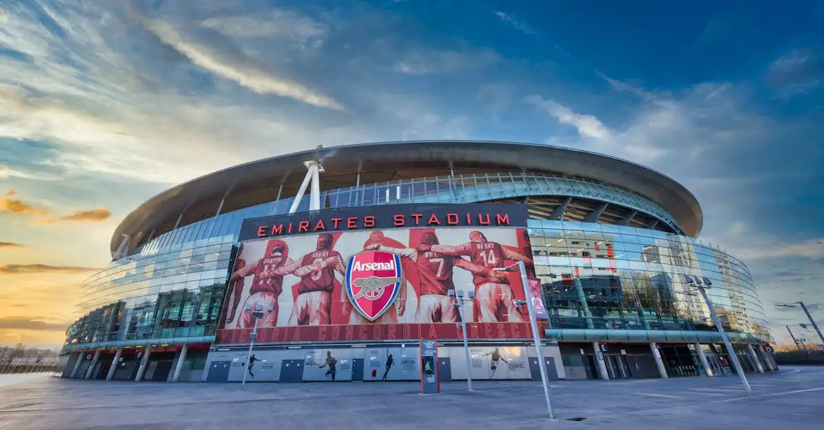¿Cuál es el nombre del estadio del Arsenal FC?