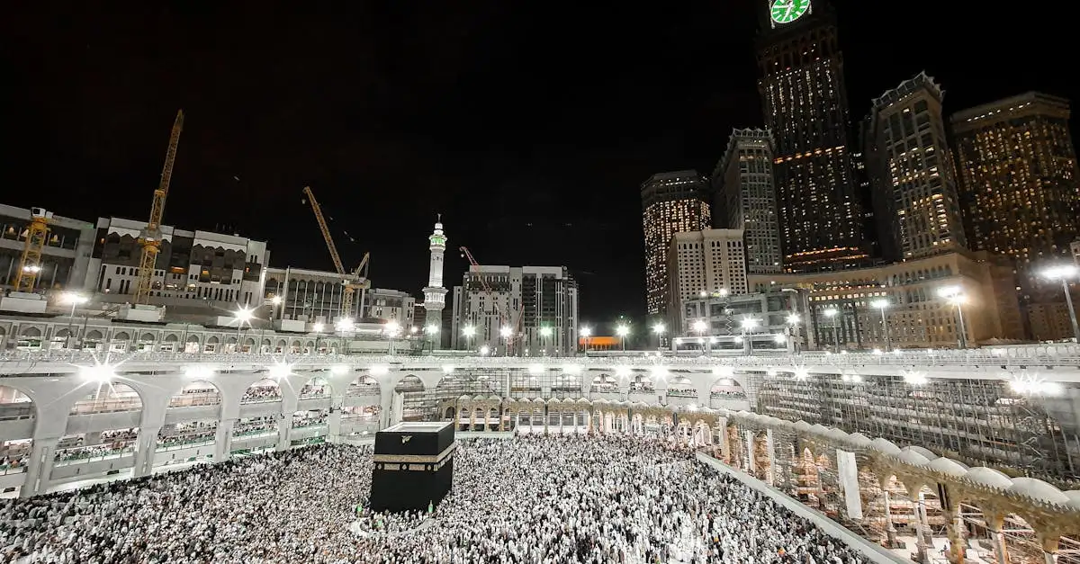 ¿Dónde se encuentra la Torre del Reloj Abraj Al-Bait en La Meca?