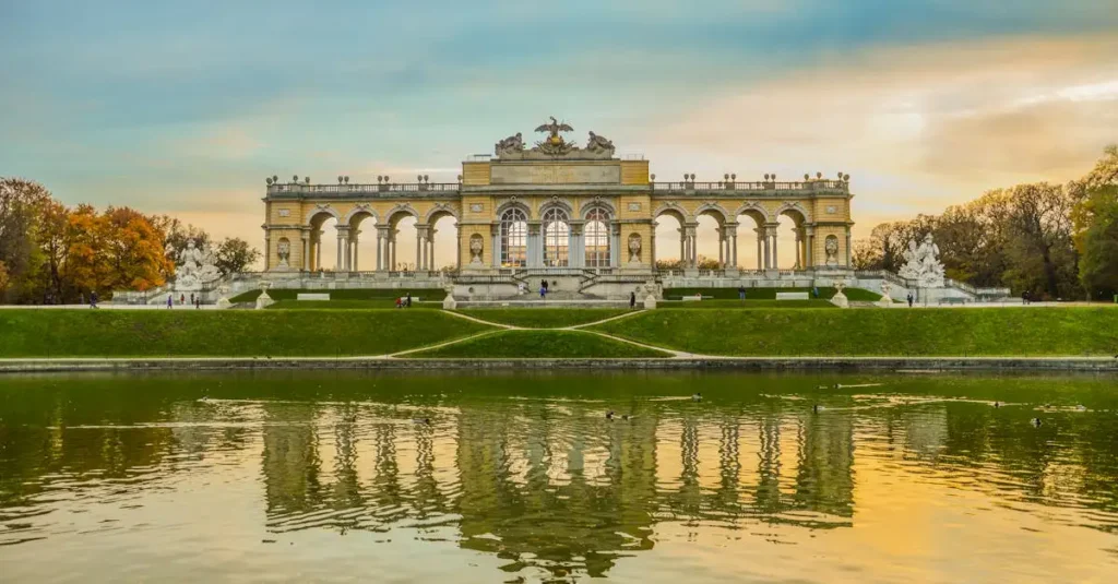 ¿Dónde está el palacio de Schönbrunn en Austria?