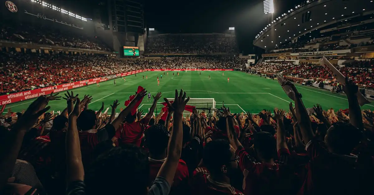 ¿Dónde se encuentra el estadio del Olympique Lyonnais en Lyon?