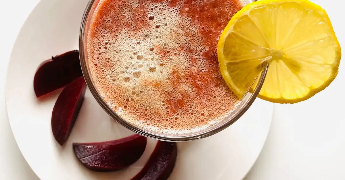 ¿Jugo de remolacha? Descubre sus beneficios para la salud.