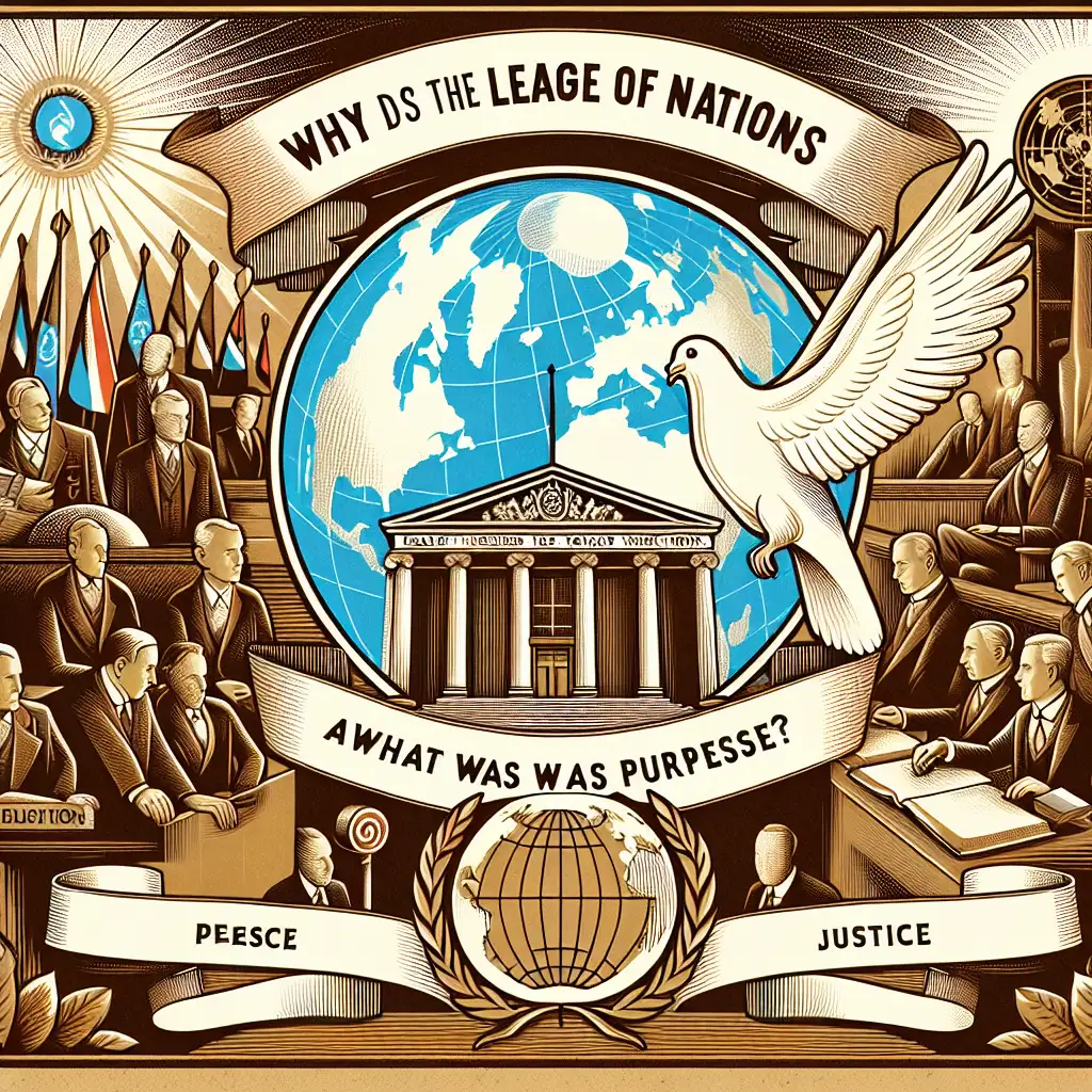 ¿Para qué se fundó la Sociedad de Naciones y su objetivo?