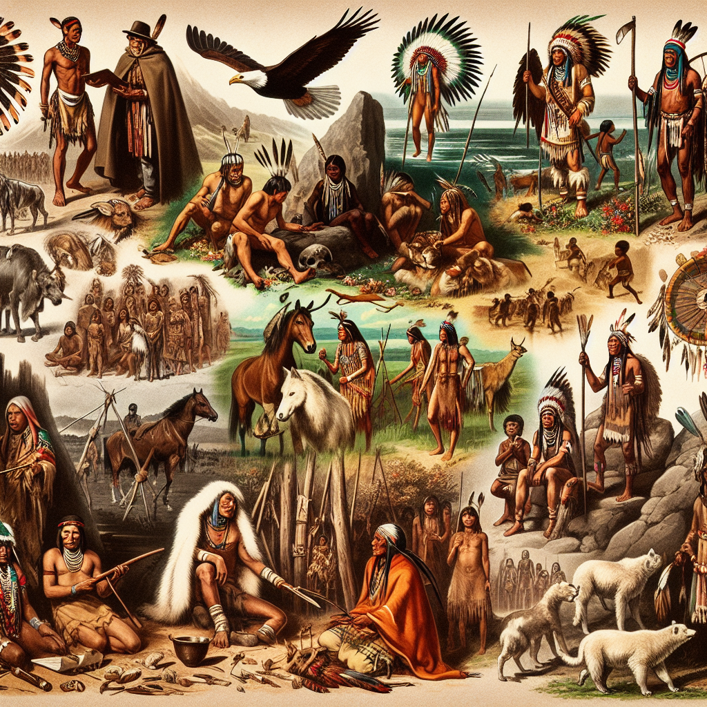 ¿Qué pueblos habitaban América antes de la llegada europea?