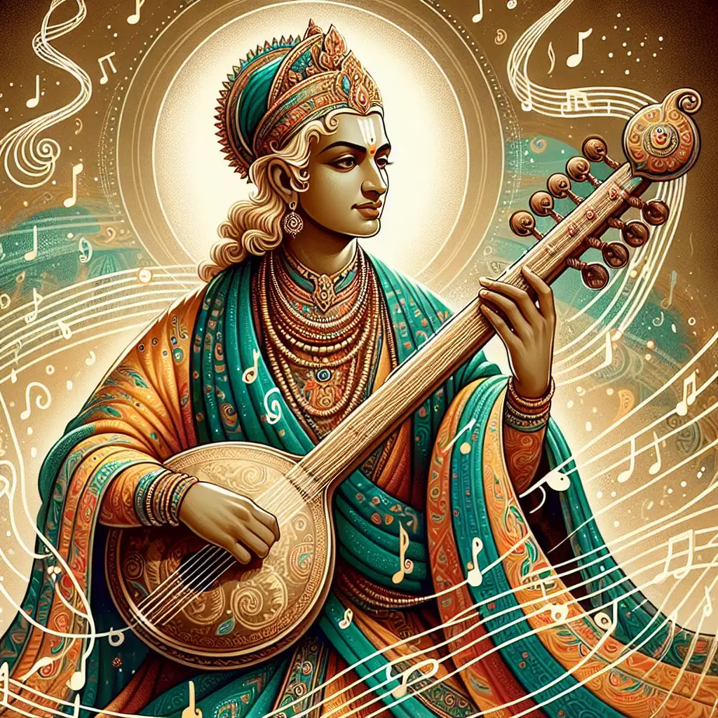 ¿Quién es Narada, el dios hindú de la música y el arte?