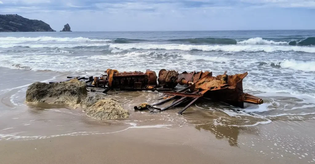 ¿Cuáles son los naufragios históricos de la Isla Moreton?