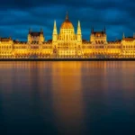 ¿Dónde se encuentra el impresionante parlamento del Danubio?