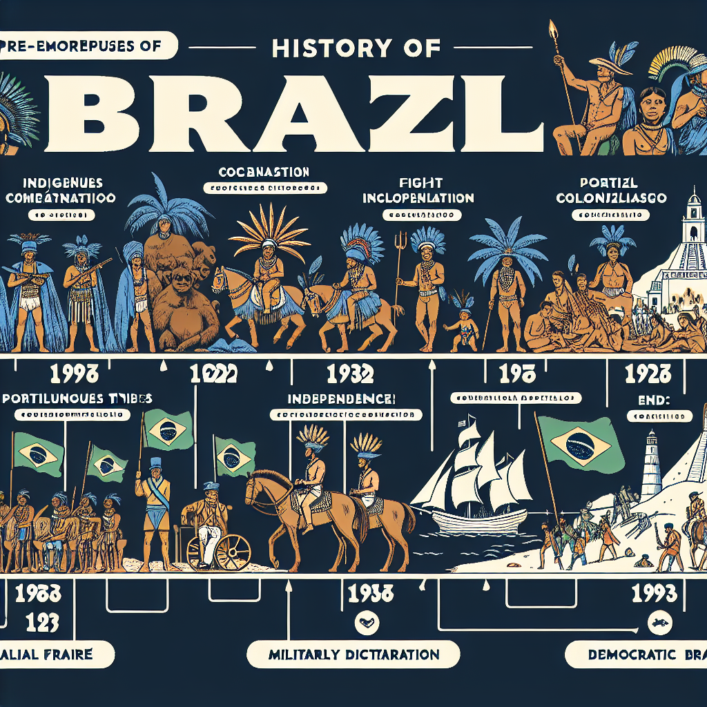 ¿Necesitas un resumen de la historia de Brasil para 3 ESO?