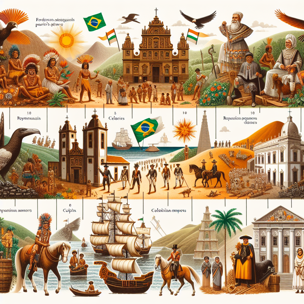 ¿Cuál es la breve historia de Brasil?